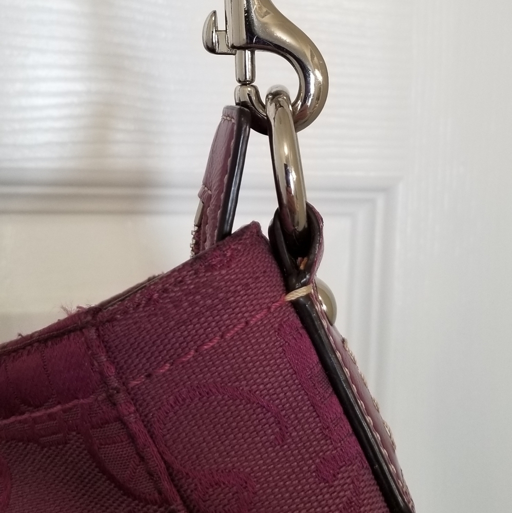 authentic COACH purple bag - Picture 6 of 10